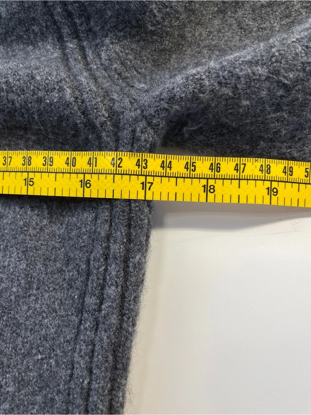 J. Crew Women's Merino Wool Blend  Charcoal Gray Turtleneck Sweater Size Small